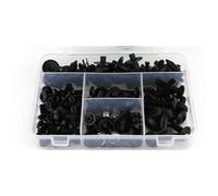Bolt Nut Kit Motorcycle Fairing Fastener Clips For FJR1300 FJR 1300 2001-2012 Windscreen Screws Nut Bolts Kits Aluminium Fasteners Motorbike Screw Fasteners Fixing(Black)