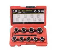 Bolt Puller Set, Alloy Steel Rounded Bolt Remover, Heavy Duty 10 11 Easy Pull Out Puller With Efficient Handle, Bolt Puller Tool Set With Caj