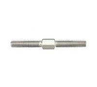 Bolt Screw，1-5Pcs Positive and Negative Thread Double End Studs M3~M16 A2-70 304 Stainless Steel Left and Right Screw Bar Rod(50mm,M12-1Pcs)(60mm,M12 1Pcs)