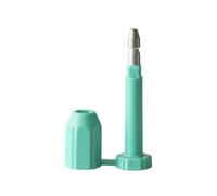 Bolt Seals Container Seals with Print Progressive Numbering ABS Housing with for Truck Trailers Cargo Containers Vans Oil Tank Milk Vehicle-Light Green||200pcs