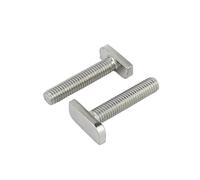 Bolt,t bolts, 304 Stainless Steel T-Shaped/Square Bolt 23 Head Type(2pcs M8X50)