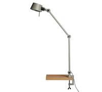 Bolt Table Lamp Double Arm with Clip Flux Green