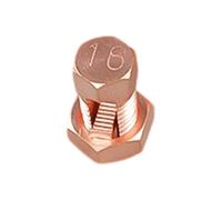 Bolt Wire Connector Copper Cable Clamp for Grounding, Electrical Splicing and Home Wiring Repair Projects Split Bolt Cable Connector