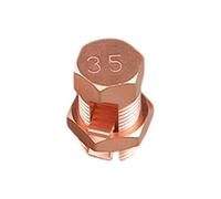 Bolt Wire Connector Copper Cable Clamp for Grounding, Electrical Splicing and Home Wiring Repair Projects Split Bolt Cable Connector