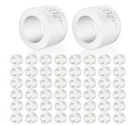 Boltigen 3/4" PEX-A Expansion Fittings, 50pcs Pex Expansion Rings/Sleeves, 3/4inch Pex A Tubing Expansion Fittings, F1960 PEX A Fitting for Residential Cold and Hot Water(3/4", 50pcs)