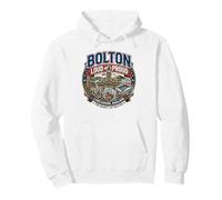 Bolton Lancashire England UK Born Bred Pullover Hoodie