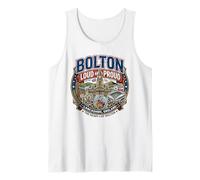 Bolton Lancashire England UK Born Bred Tank Top