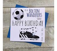 Bolton Wanderers FC Football Club Birthday Card - by WHITE COTTON CARDS - FFP35