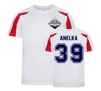Bolton Wanderers FC Junior Nicholas Anelka Bolton Sports Training Jersey in White | Size: 9-11 Years Bolton Wanderers FC White 9-11 Years