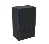 Boltquan Black Tarot Card Holder; Fold Top Case with Magnetic Lid Closure; Fits Standard Tarot Deck; Measures 5.39x3.38x2.24 In (137*86*57mm) (Blue)