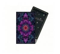 Boltquan Smooth Non-Glossy Tarot Card Sleeves with Artwork Print - 100CT, Designed for 70x120mm Standard Tarot Cards, Collector-Friendly Protection - Mystic Bloom