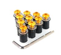 Bolts And Nuts Set Compatible With CB300R For CB1000F For CB1000R Motorcycle Windshield Bolts Screw Nut Fastener Kit Motorcycle Bolts Combination Kit
