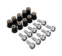 Bolts And Nuts Set Compatible With CBR125R For CB190 For XADV750 Windscreen Rubber Well Nuts Fairing Bolts Screws Motorcycle Accessories Motorcycle Bolts Kit