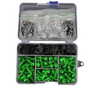 Bolts and Nuts Set Compatible With CBR600 For CBR400 For CBR900 The Motorcycle Fairing Bolts Screws Kit Nut Clips Aluminum Screw Connection Bolts Decoration