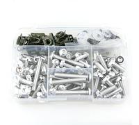 Bolts and Nuts set Compatible With For Ninja250R For ER-6F ER-6N For Ninja300 For Ninja 400 For Versys650 For Versys1000 Motorcycle Full Fairing Bolts Kit Screws Nuts