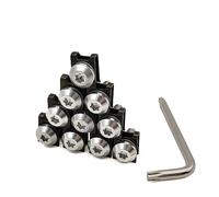 Bolts and Nuts set Compatible With For ZX636R ZX6RR For NINJA400R For NINJA650R ER6F ER6N Motorcycle Fairing Screws Body Spring Bolts Nuts Screws Fastener