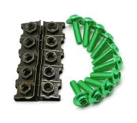 Bolts and Nuts set Compatible With For ZX6R ZX7R ZX10R ZX9R ZX14R For NINJA 650R 250 300 Motorcycle Fairing Bolt Kit Clip Body Screws Fastener Modified Pieces