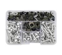 Bolts and Nuts Set Compatible With Forza 125 For Hornet 600 For Rebel 500 177pcs Motorcycle Screws Fairing Bolts Body Screws Nuts Motorcycle Bolts Kit