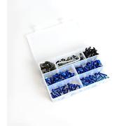 Bolts and Nuts set Compatible With Suzuki For Bandit 1200 For GSF1200 400 GSXR1000 GSXR600 750 GSXS GSX1300R 198 PCS Motorcycle Fairing Bolts Fastener Clips Screw
