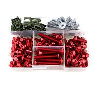 Bolts and Nuts set Compatible With Suzuki For Bandit GSF750 GSF1200 GSF1250 GN400 GSX 750S For Katana GSX1000S Motorcycle Complete Fairing Bolts Kit Screws Nuts Clips