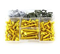 Bolts and Nuts set Compatible With Suzuki For Bandit GSF750 GSF1200 GSF1250 GN400 GSX 750S For Katana GSX1000S Motorcycle Complete Fairing Bolts Kit Screws Nuts Clips