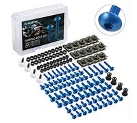 Bolts and Nuts set Compatible With Suzuki For GSXR 600 1000 For Bandit 1200 1250S 177pcs Motorcycle Cowling Clamp Fixing Screws Body Bolts Nut Kit Modified Pieces