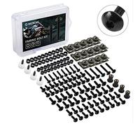 Bolts and Nuts set Compatible With Suzuki For GSXR 600 1000 For Bandit 1200 1250S 177pcs Motorcycle Cowling Clamp Fixing Screws Body Bolts Nut Kit Modified Pieces