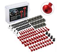 Bolts and Nuts set Compatible With Suzuki For GSXR 600 1000 For Bandit 1200 1250S 177pcs Motorcycle Cowling Clamp Fixing Screws Body Bolts Nut Kit Modified Pieces