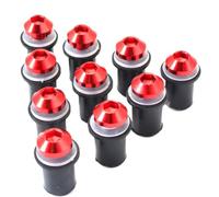 Bolts and Nuts Set Compatible With SUZUKI For GSXR750 For GSXR1000 For SV650A Fairing Wind Screen Screw Bolts Kit Windshield Mounting Nut Motorcycle Bolts Kit