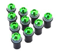 Bolts and Nuts Set Compatible With SUZUKI For GSXR750 For GSXR1000 For SV650A Fairing Wind Screen Screw Bolts Kit Windshield Mounting Nut Motorcycle Bolts Kit