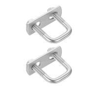 Bolts Clamp U Shape Stainless Steel Right Angle 2 Pcs Deck Hardware