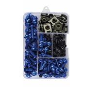 Bolts Compatible With For Z1000R For Z1000SX 195PCS Nuts And Bolts Set Motorcycle Accessories Fairing Bolts Screws Kit Nut Clips