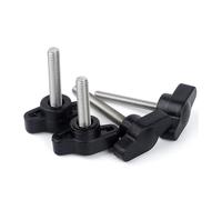 Bolts,Handle Bolt, Z-Handle, Manual Knob Mechanically Adjustable Thumb, T-Handle Screw, M4-M8 304 Stainless Steel Handle(8mm,M6)(35mm,M5)