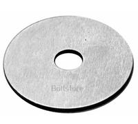 Boltstore M6 x 25 Mudguard Penny Flat Washers from A2 Stainless Steel BS4320 (Pack of 100)