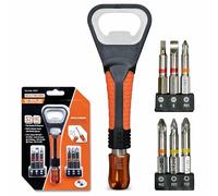 BOLTWORK Screwdriver Bit Set Bottle Opener 6 Piece S2 High Grade Steel, Heavy Handle Professional & D.I.Y Use, 1% of Sale Value Will be Donated to Hospital Sheffield