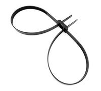 Boltza® Heavy Duty Nylon Double Cuffs - 13mm x 900mm | Double Loop Cable Ties | UV & Heat Resistant | 180kg Strength | Industrial Grade Cable Fasteners (10)