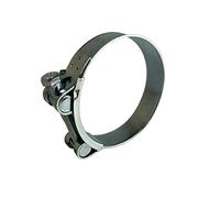 Boltza® Single Bolt Hose Super Clamp 67-73mm Clip Silicone Rubber Exhaust x1