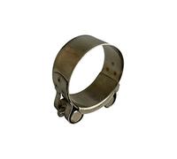 Boltza® Stainless Steel Single Bolt Hose Super Clamp 29-31mm Supra Clip Silicone Rubber Exhaust x1