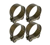 Boltza® Stainless Steel Single Bolt Hose Super Clamp 29-31mm Supra Clip Silicone Rubber Exhaust x4