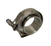 Boltza® V-Band Clamp + Flanges Complete Stainless Steel Extra Turbo Hose (3.5'' Inch (89mm))