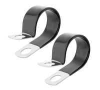 Boltza Vinyl Coated P Clip Hose Pipe Clamp Stainless Steel 20mm X2