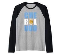 Boludo Argentina Slang Pride Statement Design Raglan Baseball Tee