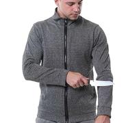 BoluDukNN 5 Level Stab Proof Clothing, Tactical Jacket,Bite-Proof Tear-Proof Stab-Proof,Long-Sleeve Round Neck Safety Top,For Police & Security Staff S