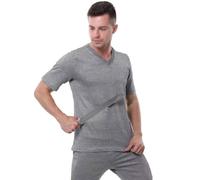 BoluDukNN Anti Slash Stab Short Sleeve Safety Top, Level 5 Protective T-Shirt, Protective Stab Proof Vest,Knife-Proof Clothing,For Police & Security Staff B-L