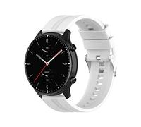 BoLuo 22mm Watch Strap for Huawei watch GT2 Pro,Sport Silicone Watch Band Wrist Strap,Replacement Bracelet Wristband Wrist Strap for Huawei watch GT 2e/Watch GT 42mm/Watch GT2 46MM Watch (white)