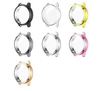 BoLuo 7 Pack Screen Protector Cover compatible for Garmin Venu 2S,Ultra Slim Smartwatch Case Skin Pounch,Anti-scratch Clear TPU Watch Bumper Cover Shell for Garmin Venu 2S / Vivoactive 4S Watch