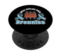 Bolus For Brownies Diabetic Humor Type 1 2 Diabetes Insulin PopSockets Adhesive PopGrip