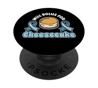 Bolus For Cheesecake Diabetic Type 1 2 Diabetes Insulin PopSockets Adhesive PopGrip