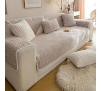 BOLUXIU Sofa Cover Anti Slip - L Shape & Corner Sofa Protector, Anti Slip & Stain-Resistant for Cats & Dogs