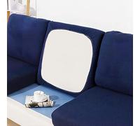 BOLUXIU Stretch Elastic Sofa Seat Cushion Cover - Multiple Colors Suitable For All Sofas, Navy, S Plus (25-37 Inch)